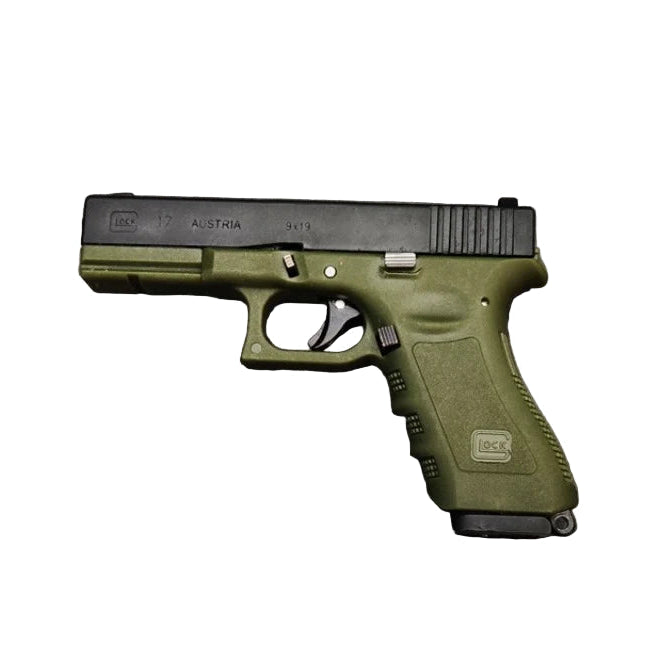 Glock G17 Metal Keychain 1:3 Scale with Magazine & Mini Bullets