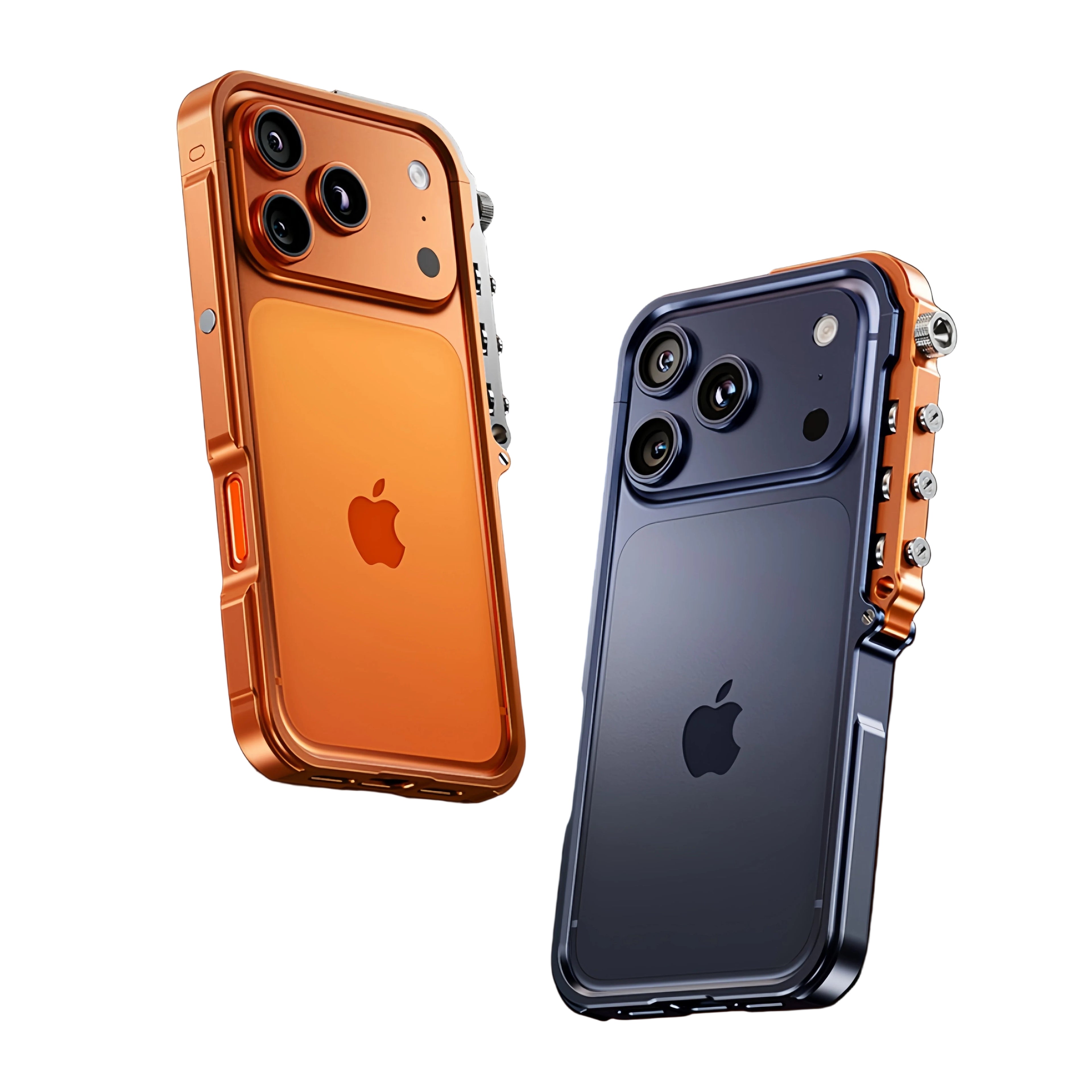 Aluminum Alloy Frame Case for iPhone Cyberpunk