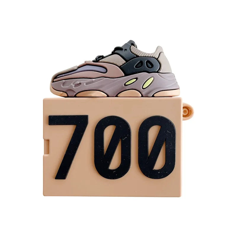 Yeezy 700 Sneaker Box AirPods Case Silicone