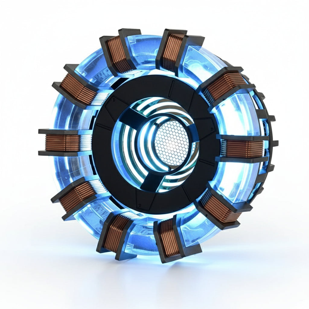 Iron Arc Reactor MK1/MK2 Tony Stark Heart LED Lamp with Voice Control