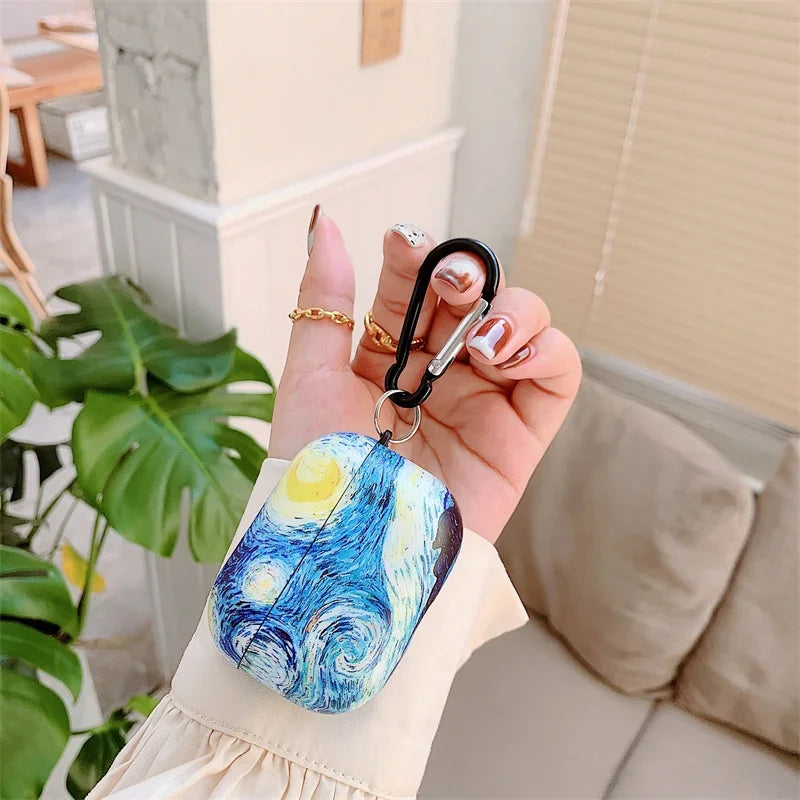 Van Gogh Starry Night AirPods Case Silicone
