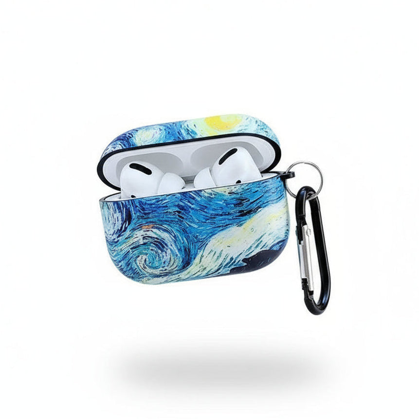 Van Gogh Starry Night AirPods Case Silicone