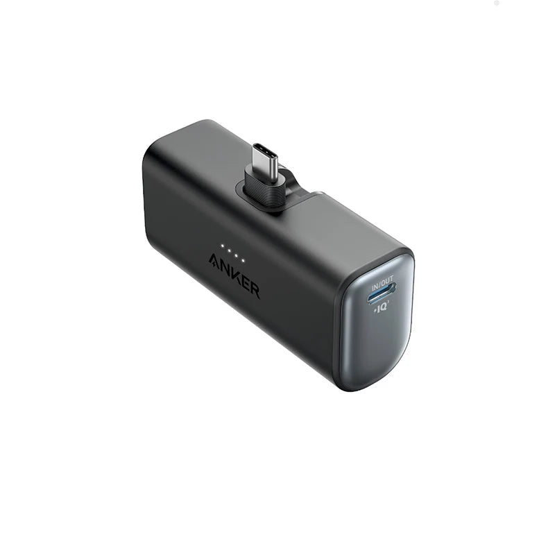 ANKER iPhone 16 Portable Charger, Nano Power Bank with Built-in USB C Connector, 5,000mAh Portable Charger 22.5W