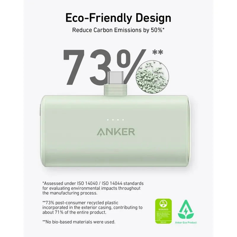 ANKER Nano Power Bank 5,000mAh