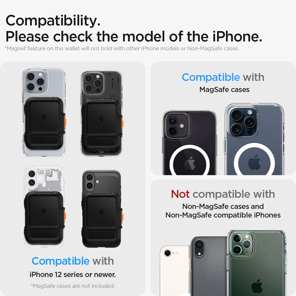 Spigen Lock Fit MagFit Magnetic Wallet