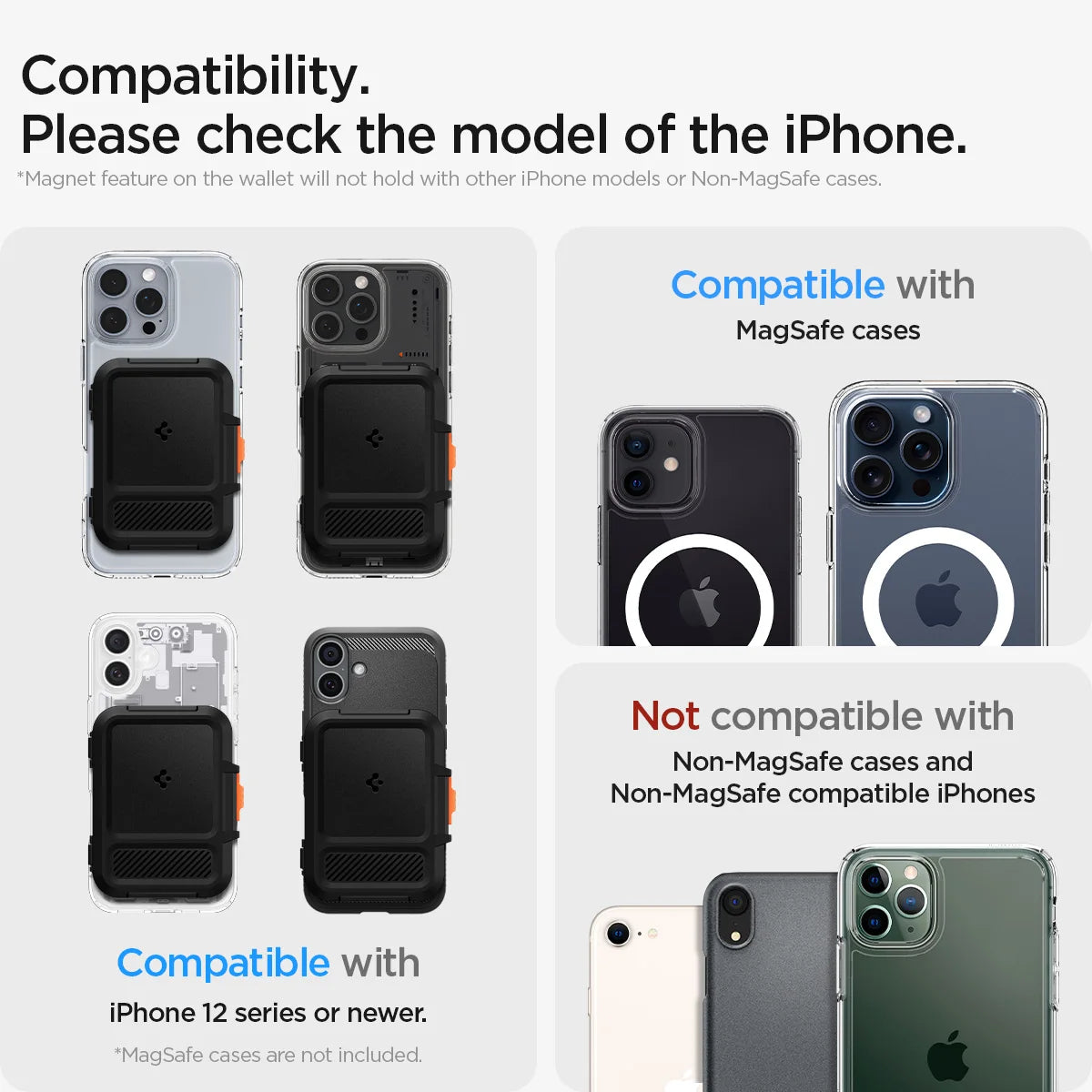 Spigen Lock Fit MagFit Magnetic Wallet