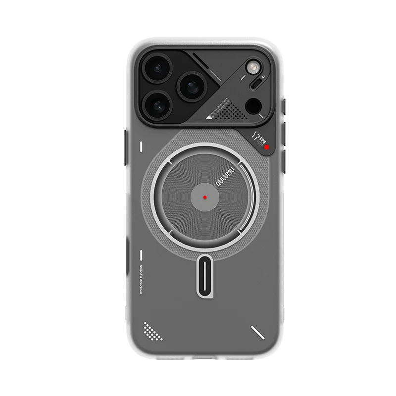 AULUMU A17 Frosted Case für iPhone 17 Serie | Dezentes Leuchten im Dunkeln 