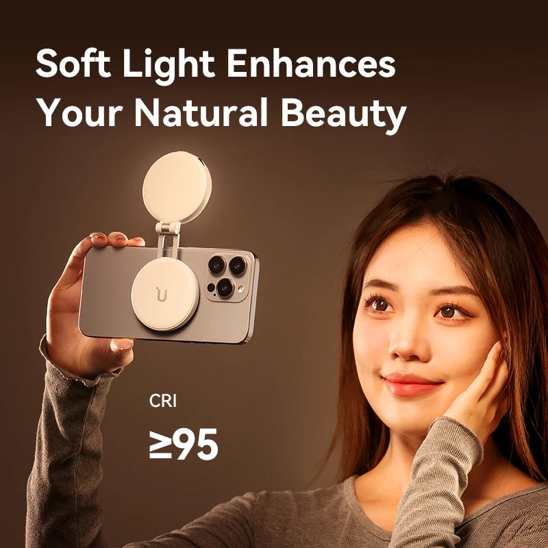 Ulanzi LM19 MagSafe Light Portable Selfie Light for iPhone