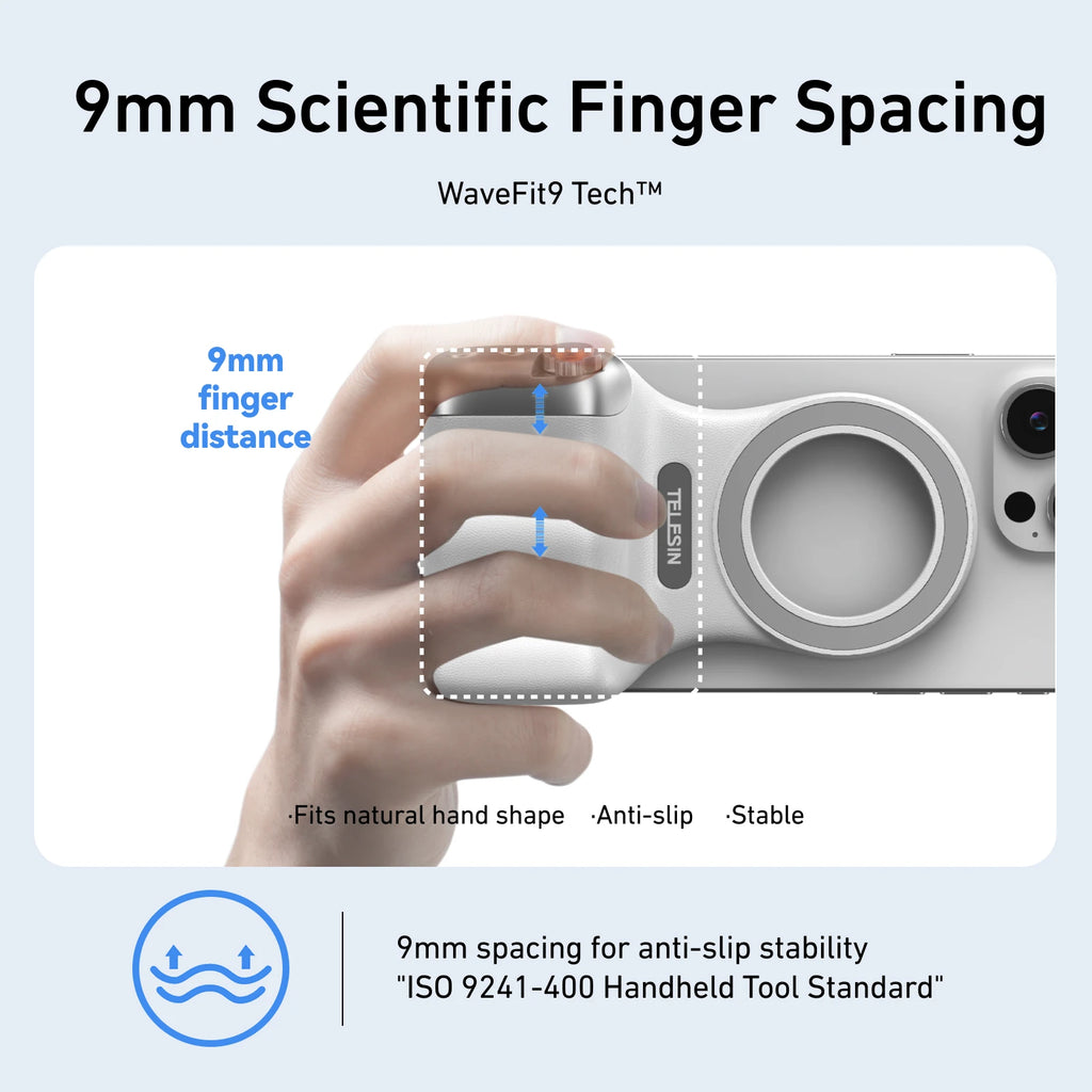 TELESIN Magnetic Phone Camera Shoot Hand Grip