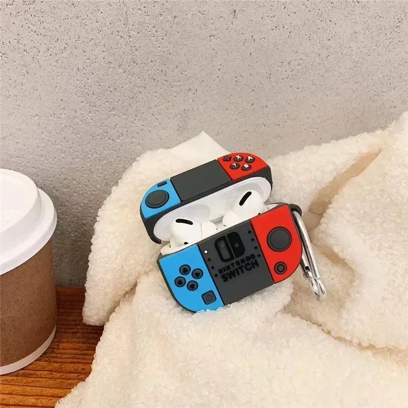 3D Nintendo AirPods Case Silicone
