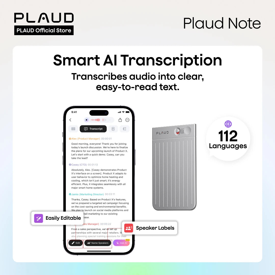 Plaud Note AI Voice Recorder
