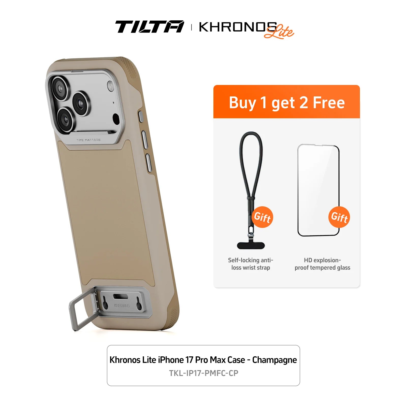 TILTA Khronos Lite Case Kit for iPhone 17 Pro/Max
