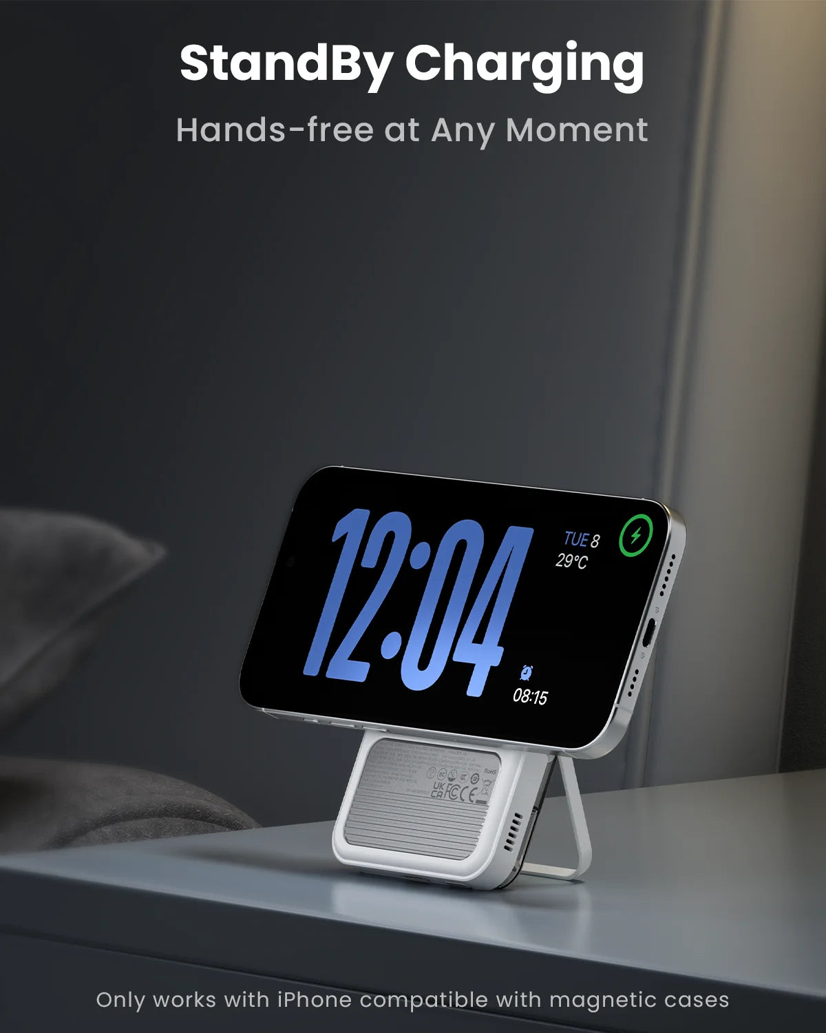 SHARGE ICEMAG 2 MagSafe Power Bank 15W Qi2 10000mAh