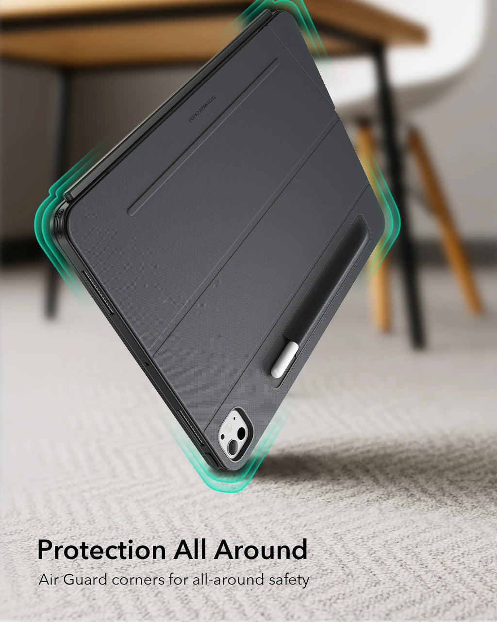 ESR Shift Keyboard Case (Detachable) Bluetooth for iPad