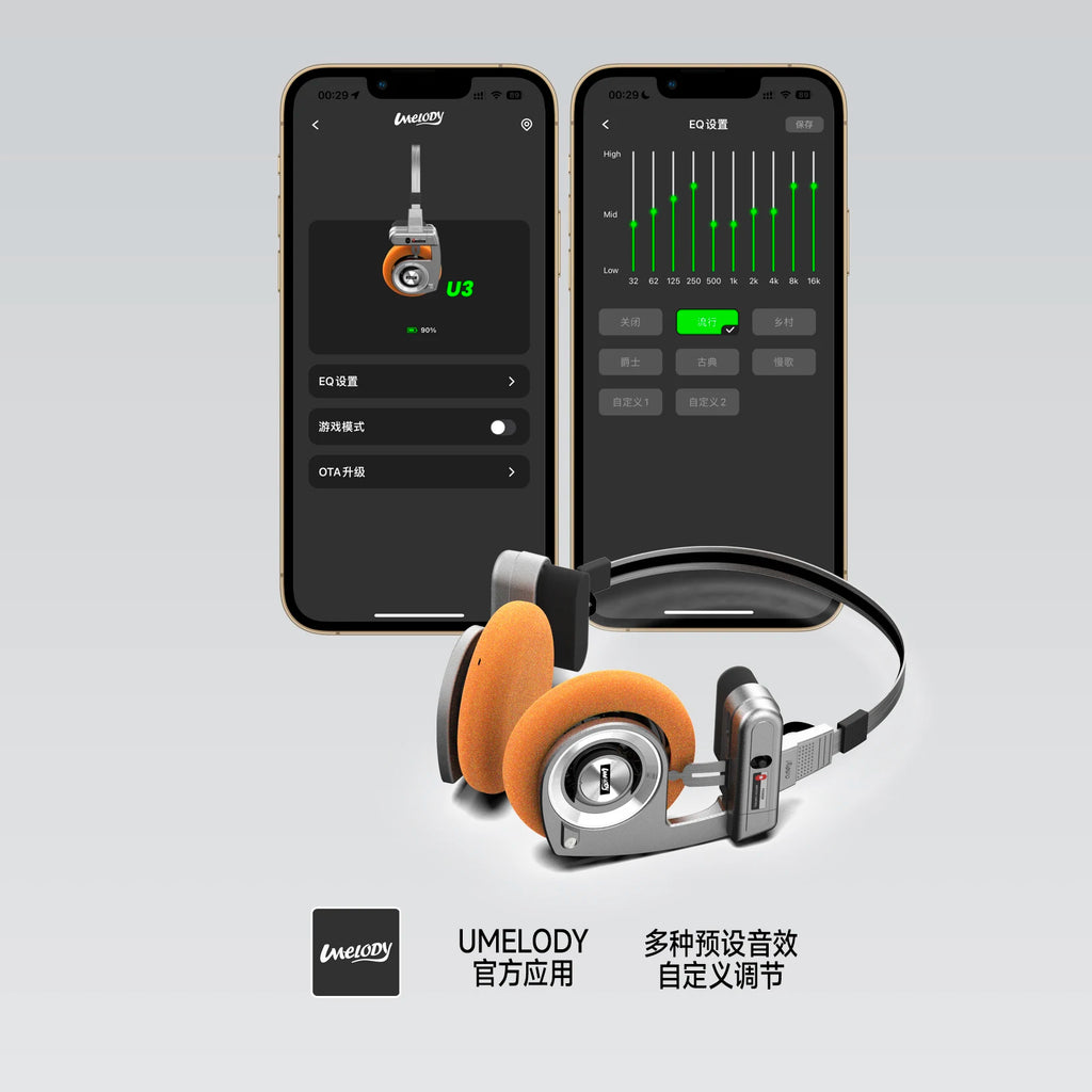 UMELODY U3 RETRO Headphones Wireless