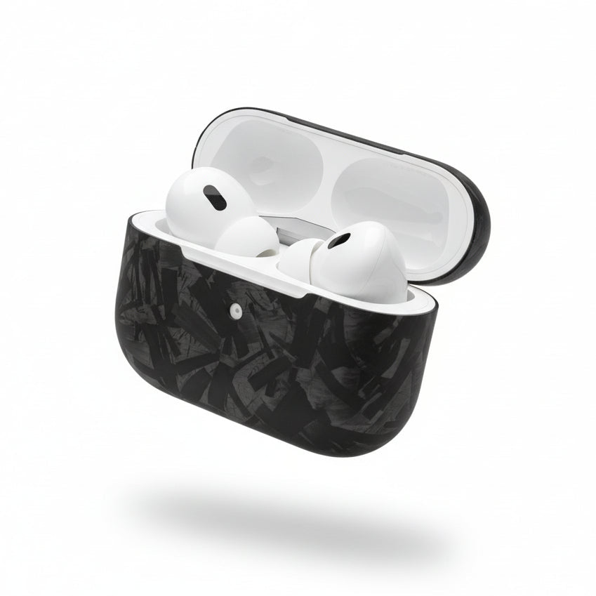 Premium Real Forged Carbon Fiber AirPods Case Ultra-Light Protective Cover