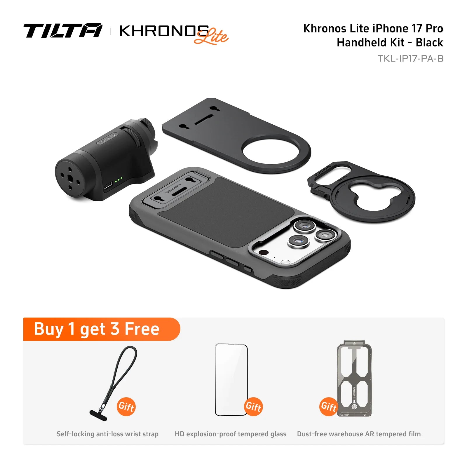 TILTA Khronos Lite Case Kit for iPhone 17 Pro/Max