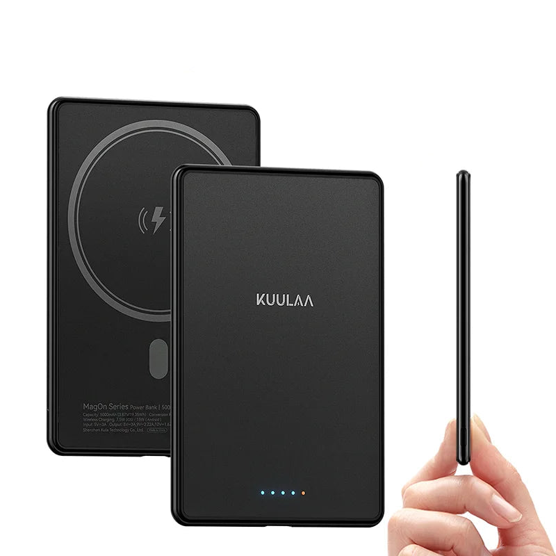 KUULAA Thin Wireless Power Bank 5000mAh 20W Magsafe