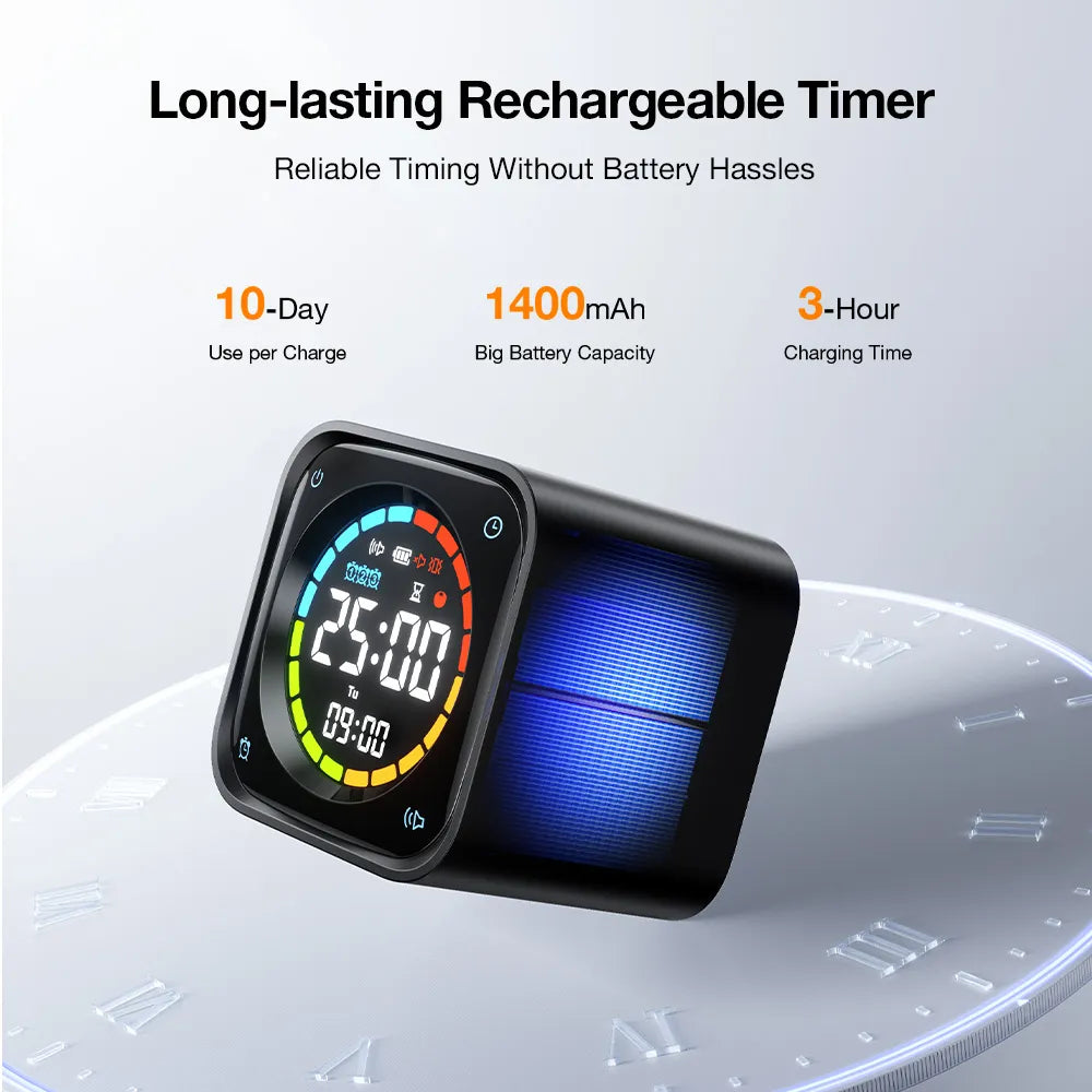 TK3 Pomodoro Timer Cube Desk Productivity Timer