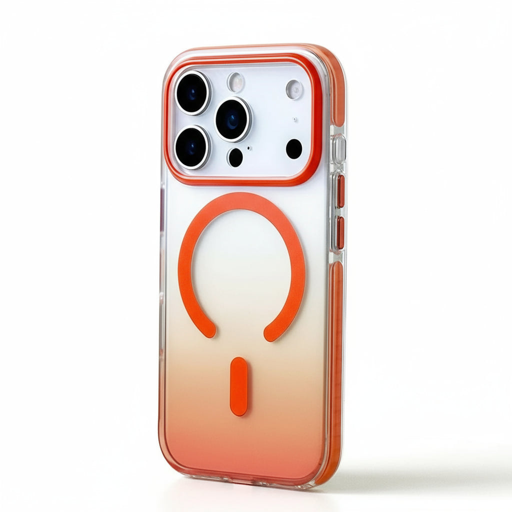 Luxury Case Matte Clear Magnetic Shockproof for iPhone