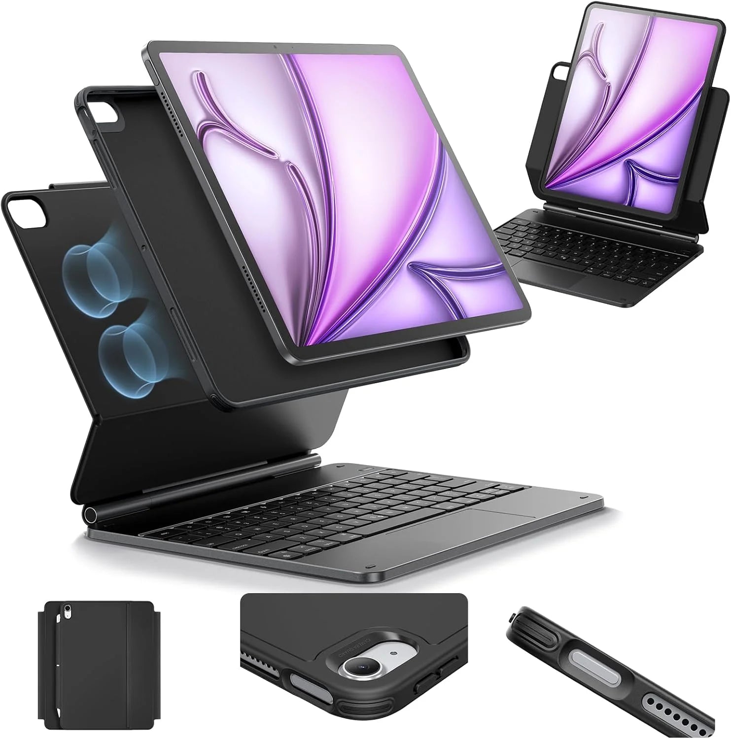 ESR Rebound Magnetic Keyboard Case 360 for iPad