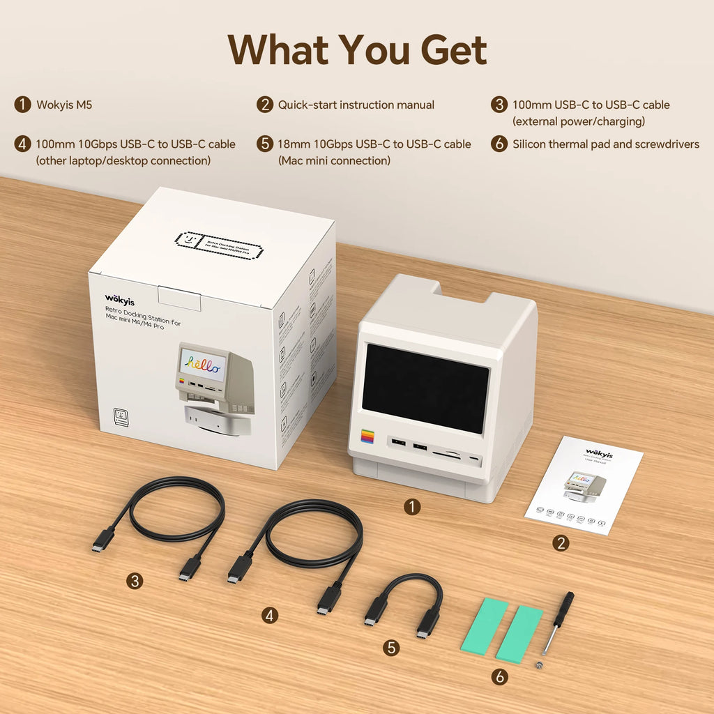 Wokyis M5 10Gbps Mac Mini Dock