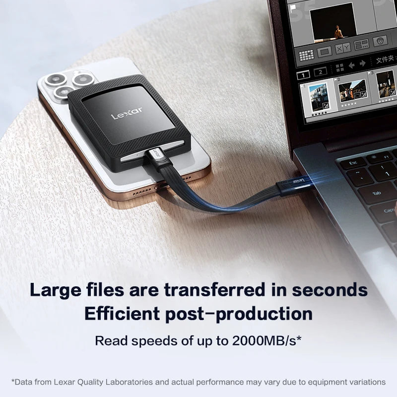 Lexar SL500 Portable SSD Magnetic