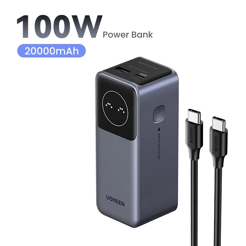 UGREEN Nexode Mini 100W 12000mAh Power Bank for iPhone