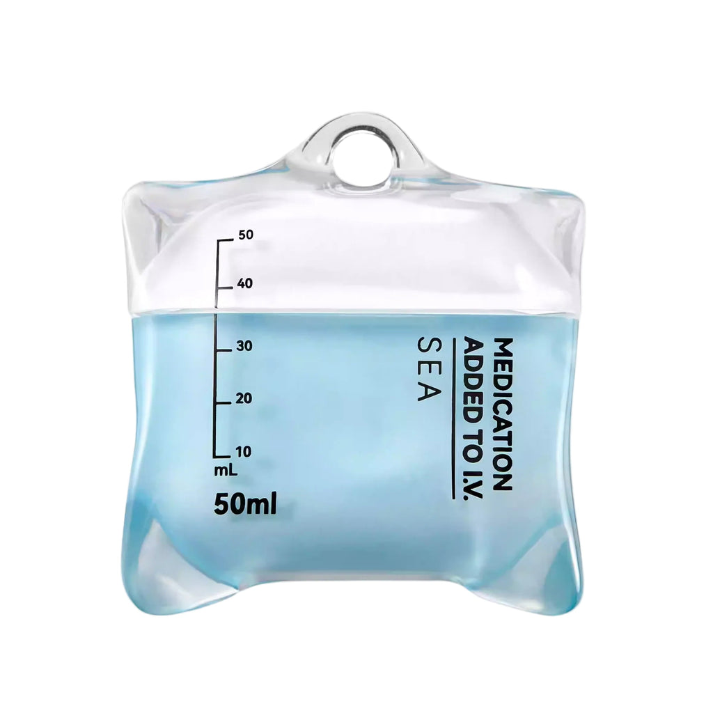 Sea S!gn Drip Blue IV Bag AirPods Case Complete Set