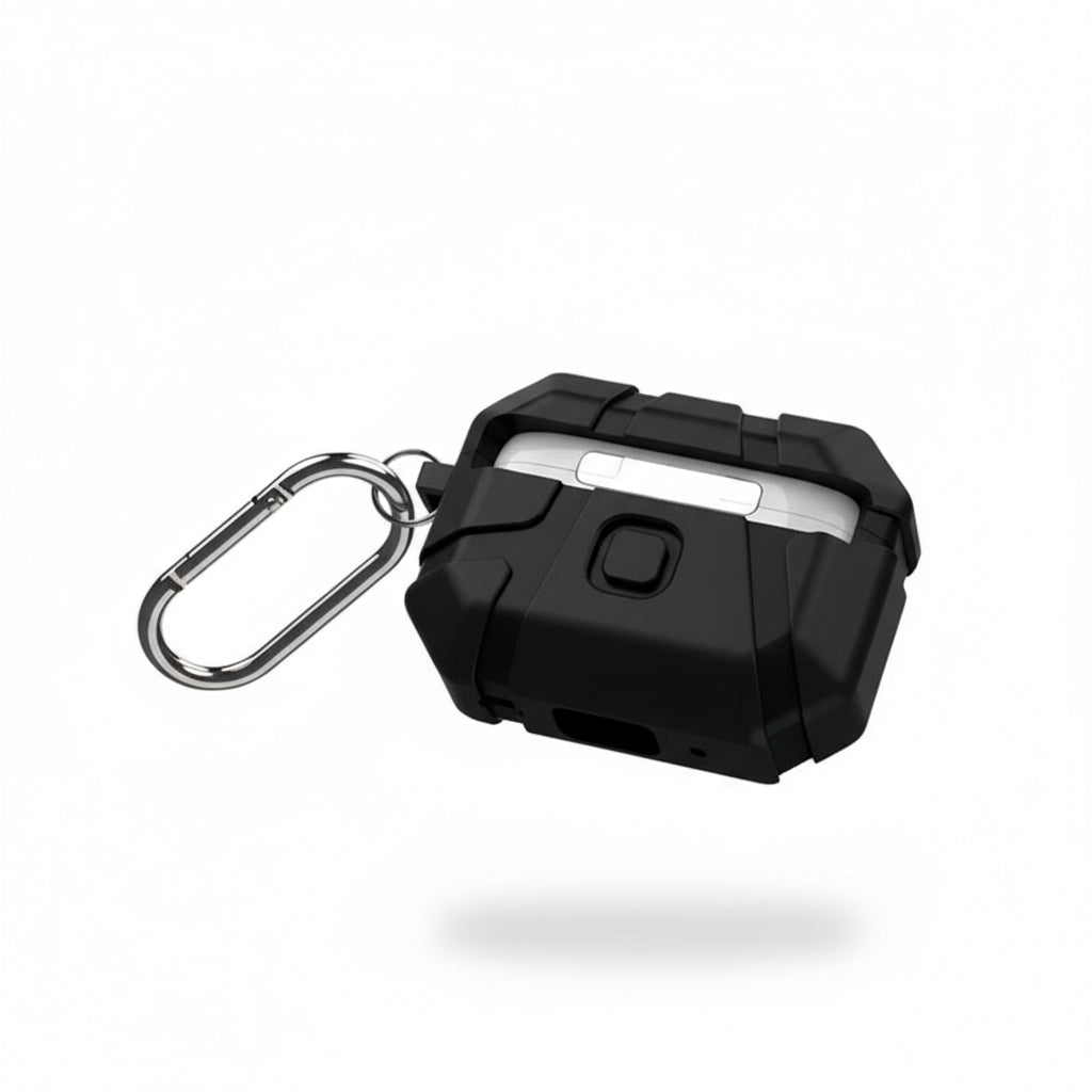 Silicone AirPods Case TPU Protective with Carabiner