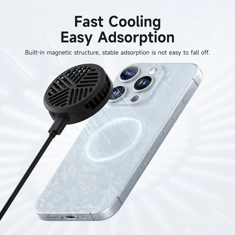 Hagibis Magnetic Cell Phone Cooler