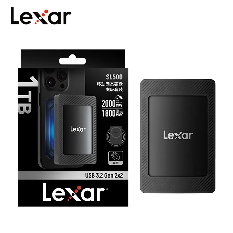 Lexar SL500 Portable SSD Magnetic