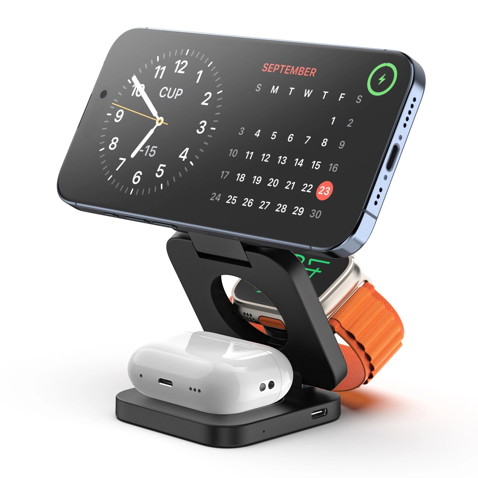 KUXIU X55 Magsafe Wireless Charging Station for iPhone, Apple Watch and AirPods