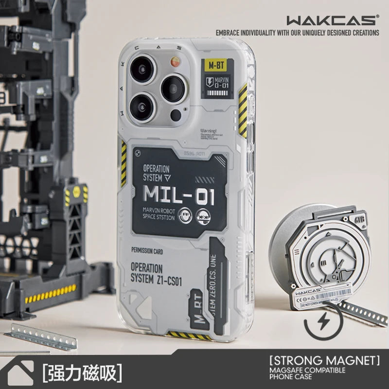 Wakcas MIL-01 Tactical MagSafe iPhone Case | Military-Grade Protection