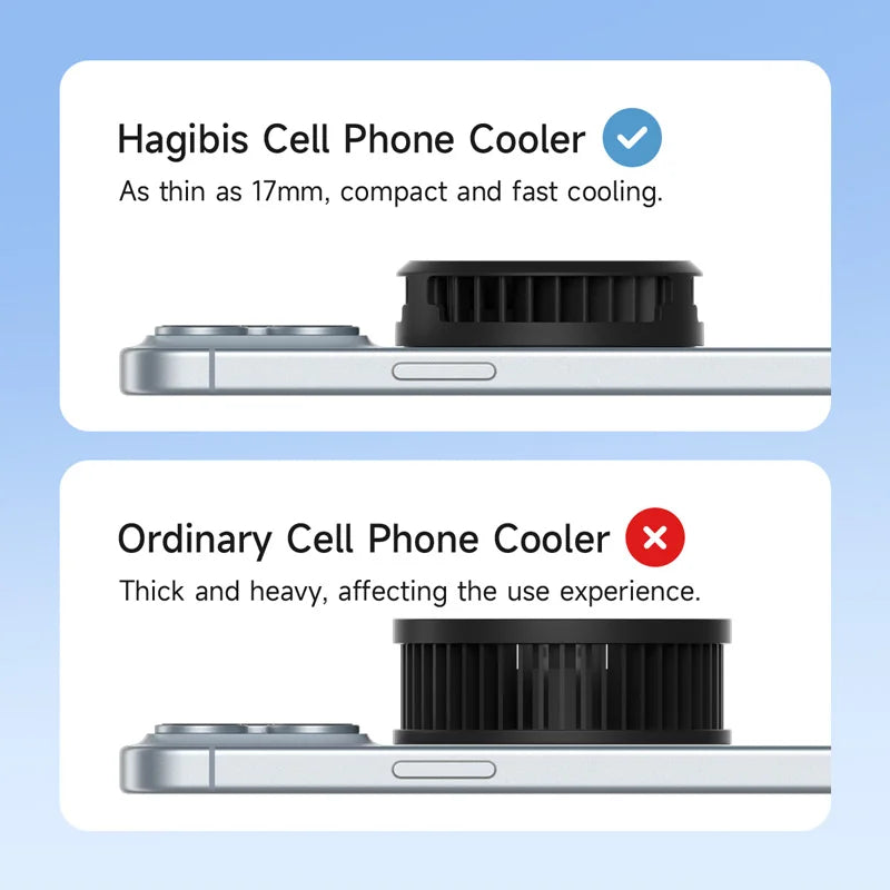 Hagibis Magnetic Cell Phone Cooler