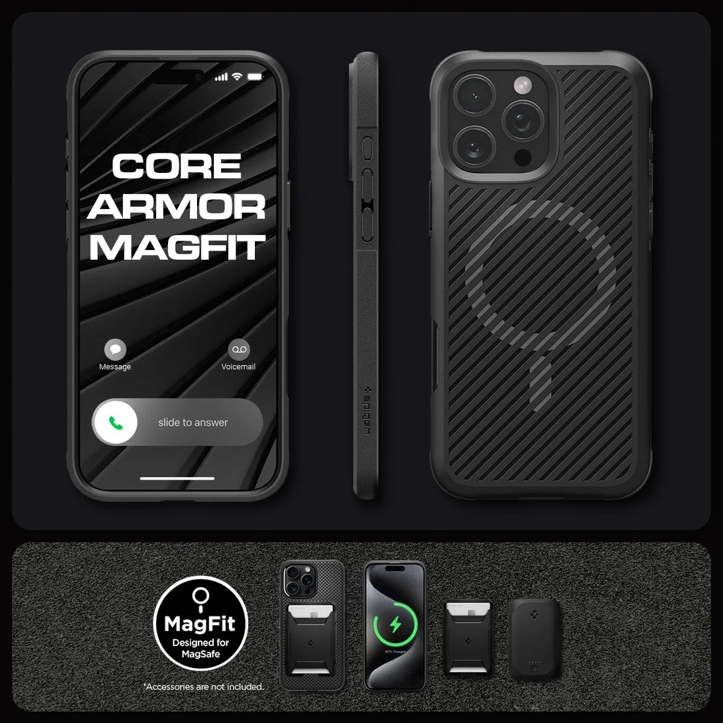 Spigen Core Armor MagFit iPhone Case for iPhone 16 Pro Max/Pro