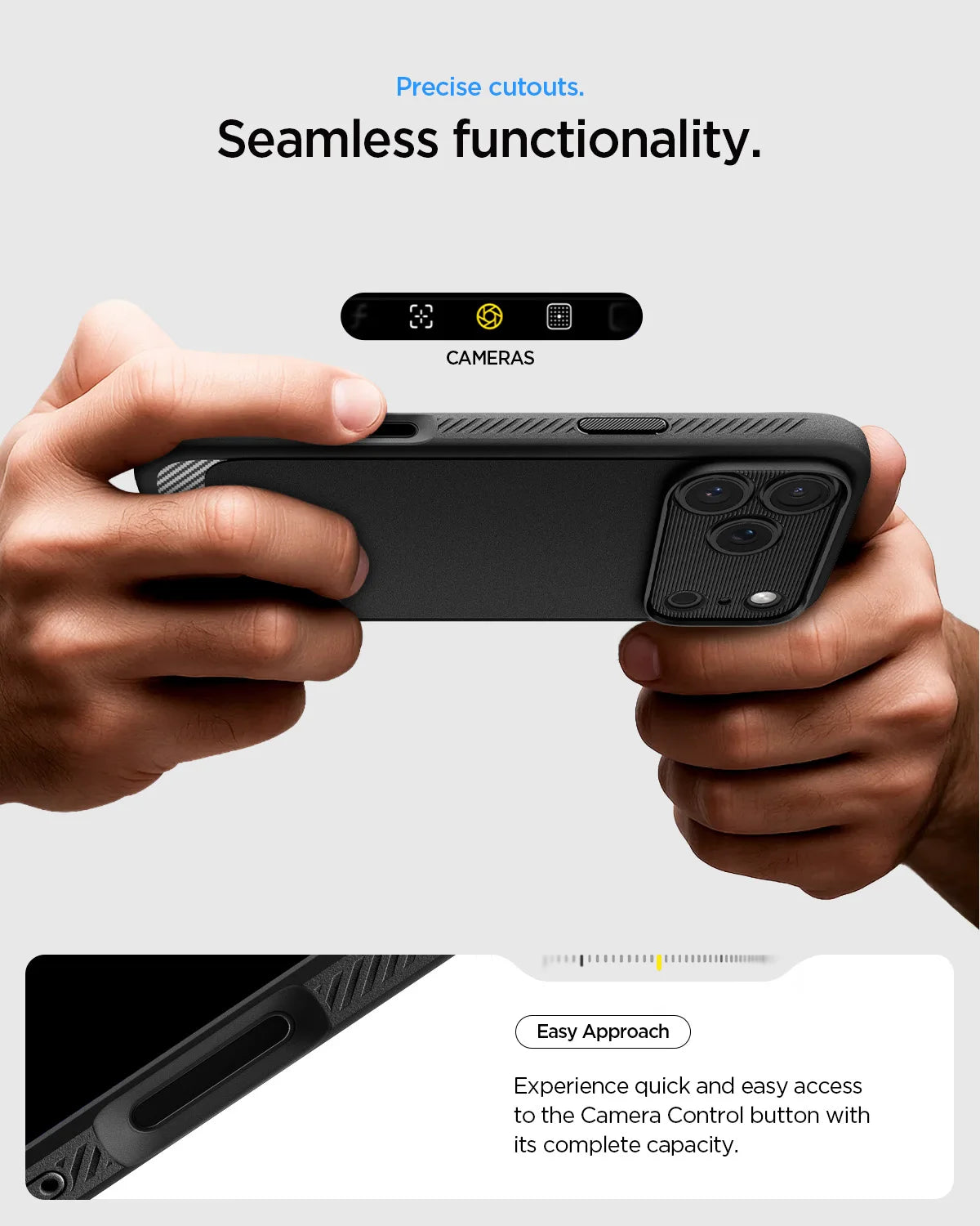 Spigen Rugged Armor MagFit iPhone Case for iPhone 17 Series