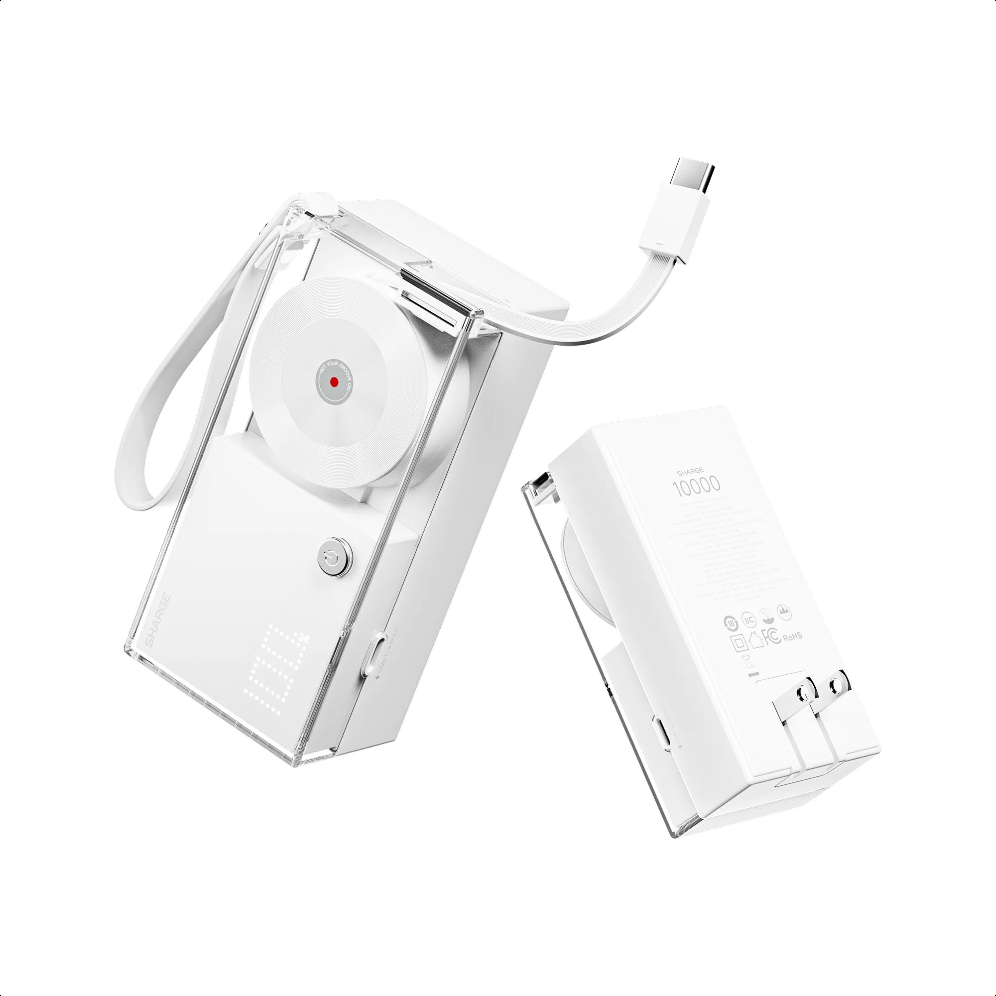 SHARGE 3-in-1 Portable Power Bank 30W