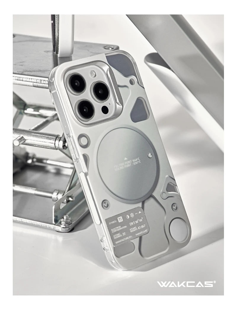 Wakcas Mobile Phone Case Magsafe Srosted Skin