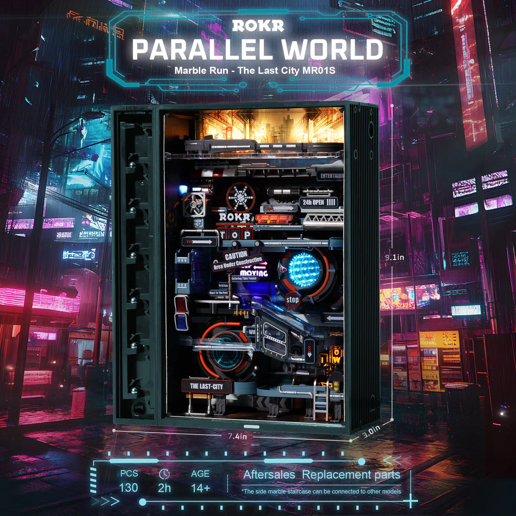The Last City Marble Run Mechanical 3D Puzzle