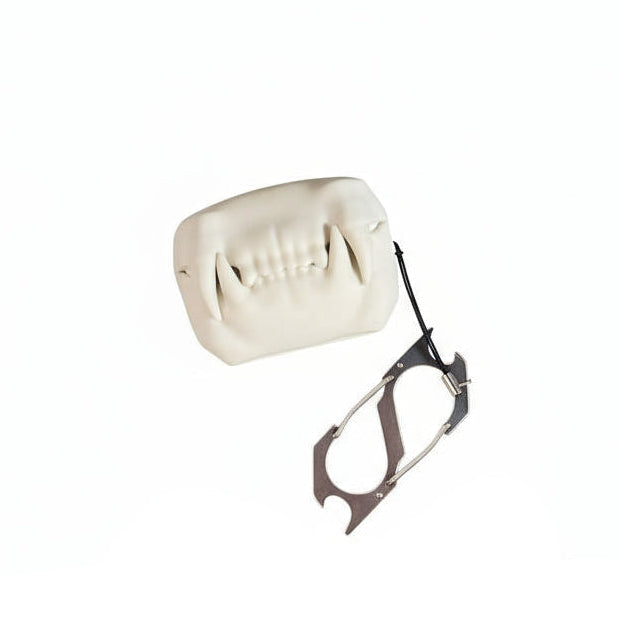 Glow in the Dark Tiger Tooth AirPods Case Silicone