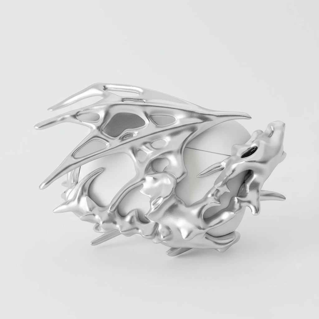 Dragon Skeleton AirPods Case Glow in the Dark