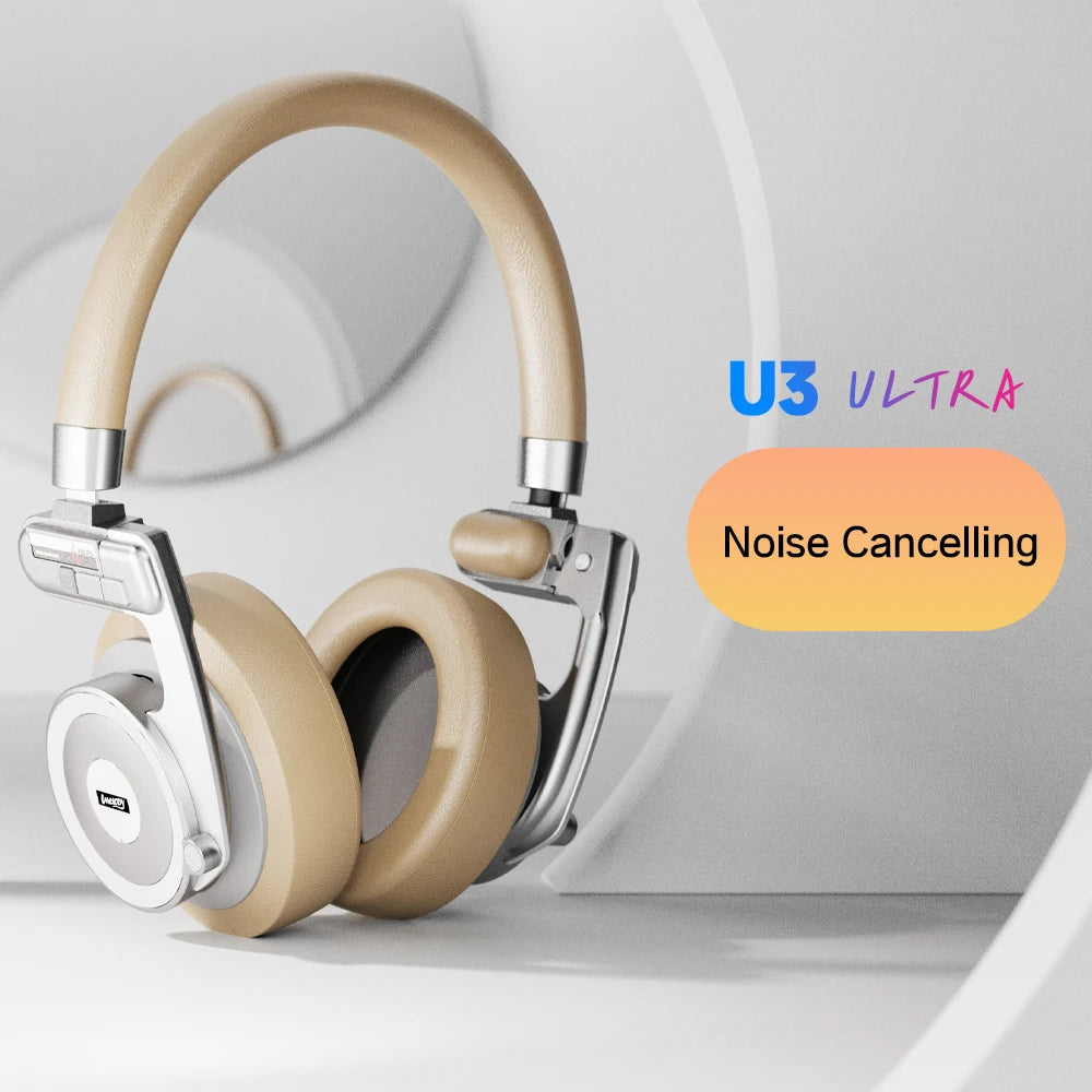 UMELODY U3 ULTRA Headphones Active Noise Cancelling ANC Retro