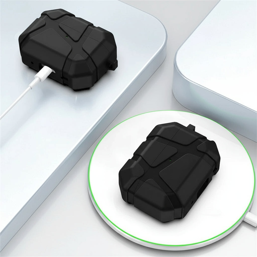 Silicone AirPods Case TPU Protective with Carabiner