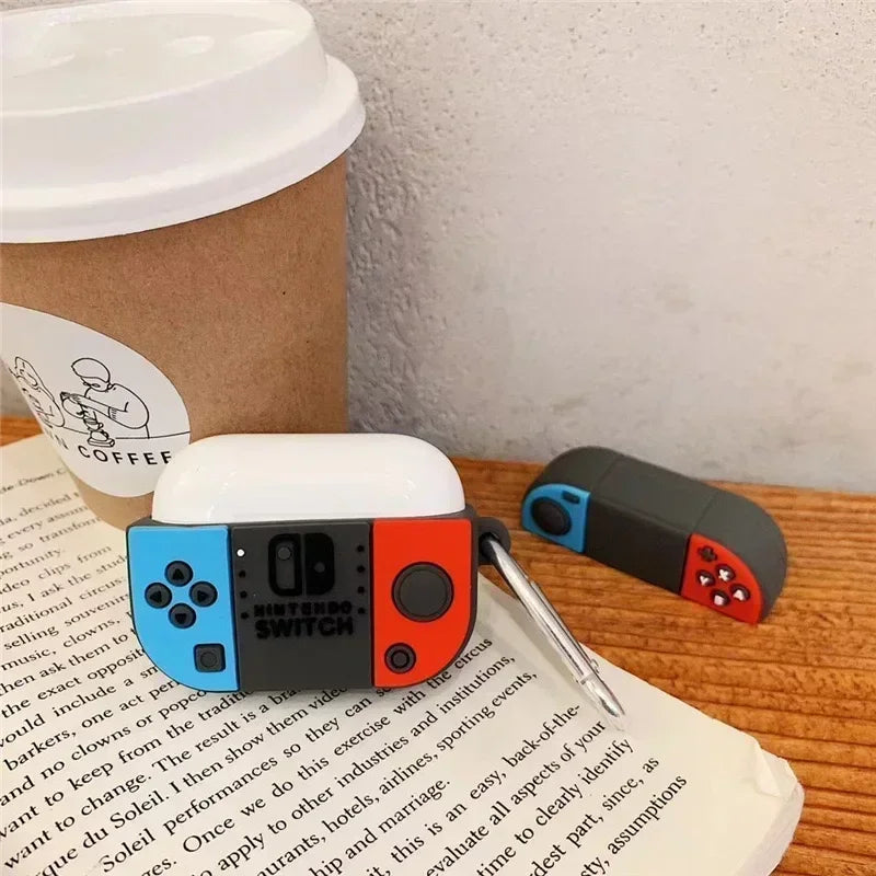 3D Nintendo AirPods Case Silicone