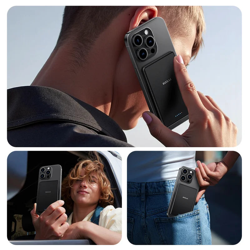 KUULAA Thin Wireless Power Bank 5000mAh 20W Magsafe