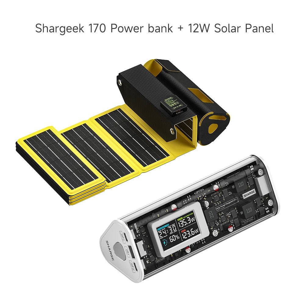 SHARGE 170 Power Bank 170W PD3.1 24000mAh