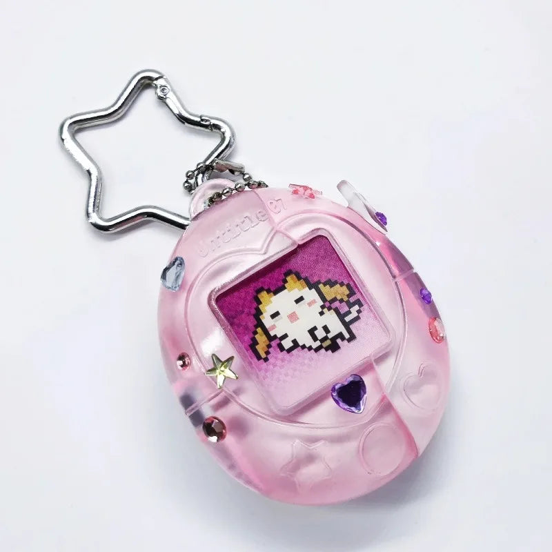 Electronic Pet Cat AirPods Case Interactive Tamagotchi-Style