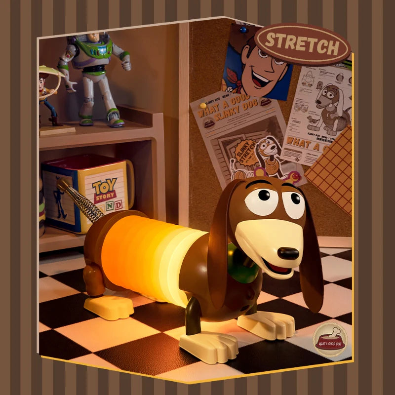 Slinky Dog Ornamental Lamp Toy Story Stretchy Figure Light