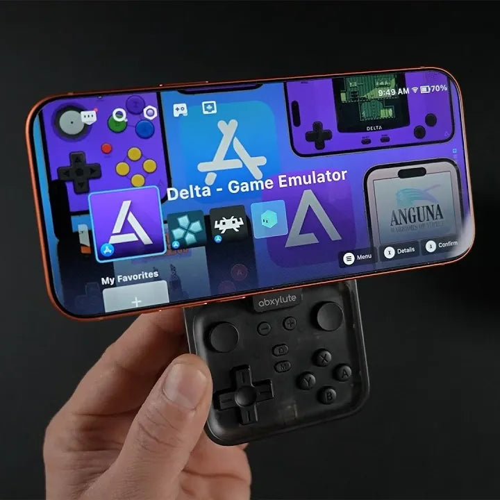 Abxylute M4 Snap-On Mobile Magnetic Controller Bluetooth Retro